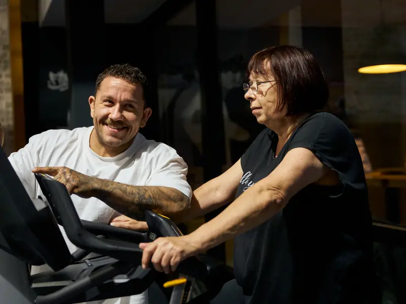 Training bij B-STRONG